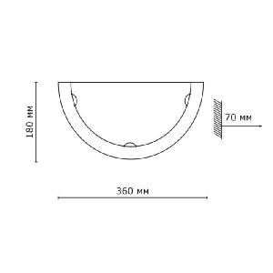Настенный светильник Blanketa Gold 002