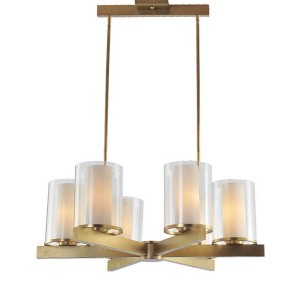 Подвесная люстра CANDLESTICK CH042-6-BRS