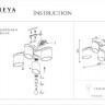 Потолочная люстра Bice FR5101-CL-04-CN