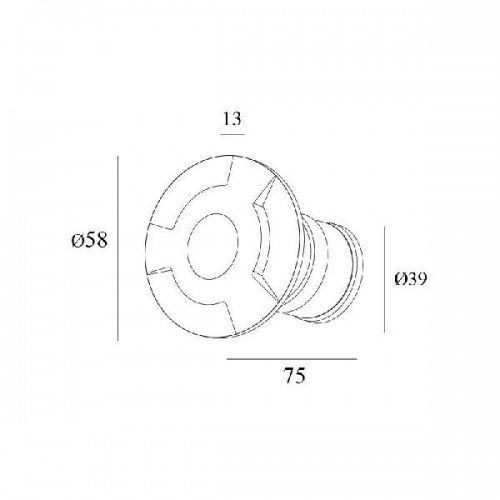 Подсветка для лестниц и ступеней DK1003 DK1003-DG