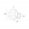 Подсветка для лестниц и ступеней DK1003 DK1003-DG