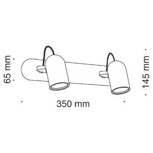 Спот Alcor SP311-CW-02-N