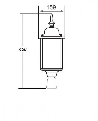 Плафон  64703 Bl