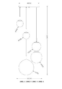 Подвесной светильник Varus 15865-5