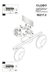 Спот Gilles 56217-2