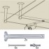 Крепежный комплект для струны Wire System 17806