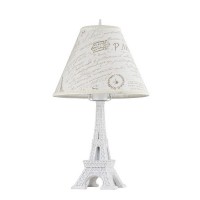 Интерьерная настольная лампа Paris ARM402-22-W
