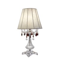 Интерьерная настольная лампа Diamante 8094/P Nikel