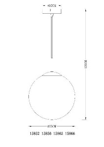 Подвесной светильник Varus 15866