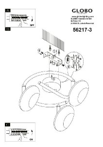 Спот Gilles 56217-3