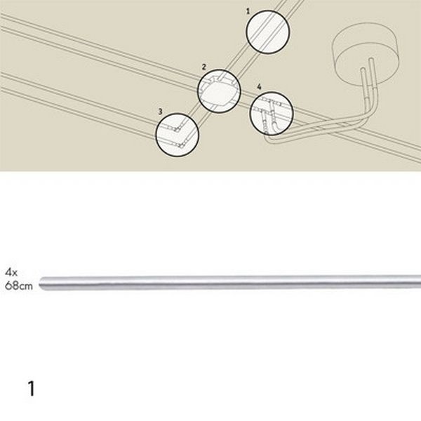 Трековое крепление Rs Halogen 12v C 99140 Трековое крепление Rs Halogen 12v C 99140