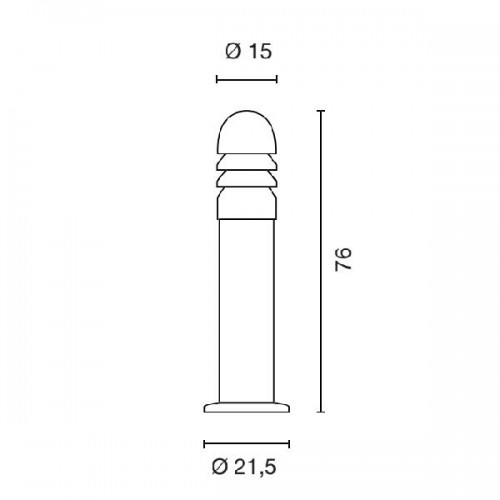 Наземный светильник New pol 227874