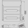 Настенный светильник уличный  W6144-2