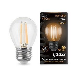 Лампочка светодиодная Filament 105802105