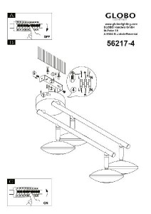 Спот Gilles 56217-4