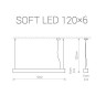 Подвесной светильник Soft Led 9543