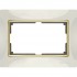 Рамка Слоновая Кость,Золото WL03-Frame-01-DBL-ivory-GD