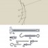 Крепежный комплект для струны Wire System 17834