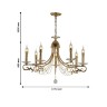 Подвесная люстра Melody 2570-7P