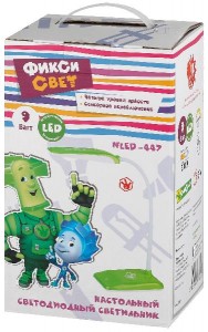 Интерьерная настольная лампа NLED-447-9W-GR