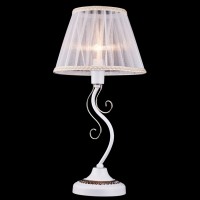 Интерьерная настольная лампа Scarlett II 11392/1 WHITE GOLD