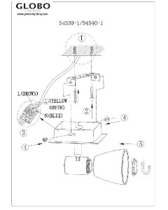 Спот Parry 54530-1