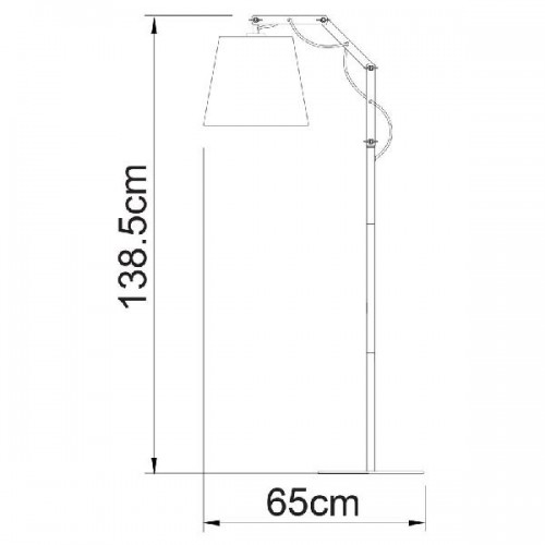 Торшер Pinocchio A5700PN-1BK