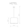 Подвесной светильник Hotel 9298