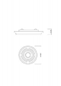 Потолочный светильник Sabatino 48011-46