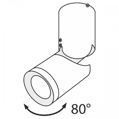 Спот Tube C019CW-01B