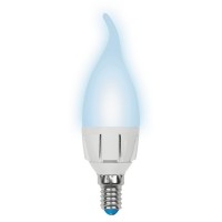 Лампочка светодиодная  LED-CW37-6W/NW/E14/FR/DIM PLP01WH картон