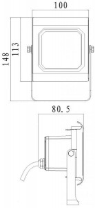 Прожектор уличный Flood 732054