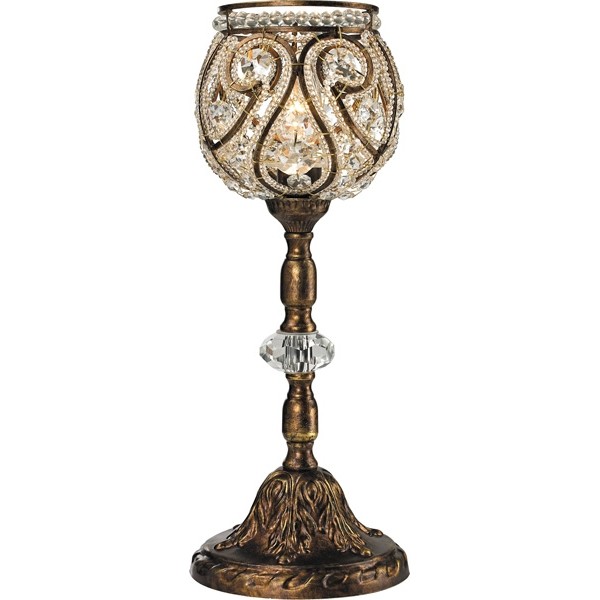 Интерьерная настольная лампа 671 671-01-49 spanish bronze Интерьерная настольная лампа 671 671-01-49 spanish bronze