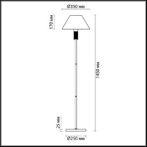Торшер Neoclassi 4514/1F