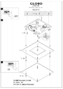 Потолочный светильник Regius 48140-2