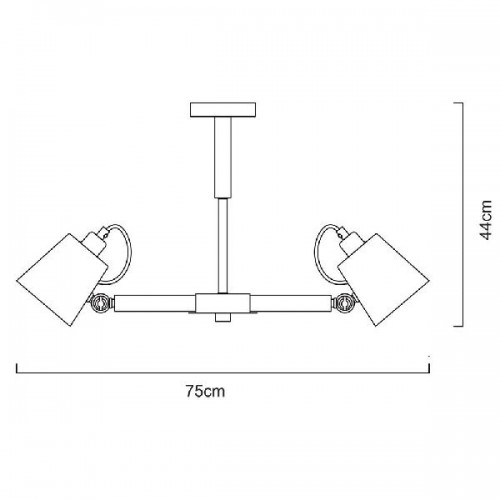 Потолочная люстра Oscar A7141PL-5WH