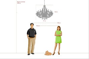 Подвесная люстра Каролина 367012918