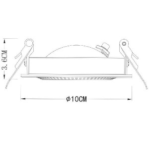 Точечный светильник Studio A3007PL-1WH