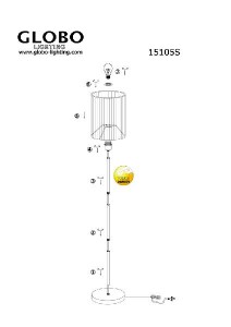 Торшер La Nube 15105S
