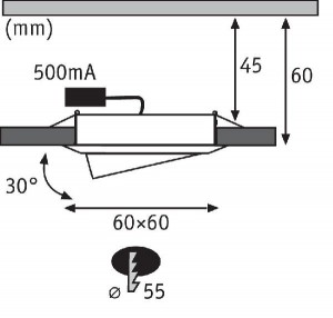 Точечный светильник 92918