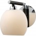 Бра 433 433-01-11 chrome + dark wengue