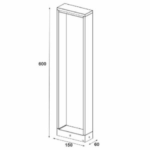 Наземный светильник Goa 28857/60/31