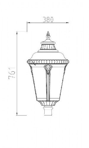 Плафон  79753L Bl