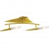 Потолочная люстра P-808 P-808/2 satin gold+gold