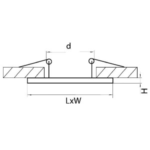 Рамка для светильника Intero 111 217817