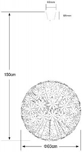Подвесная люстра Stella 15024