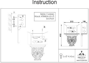 Бра Cipresso H034-WL-02-R