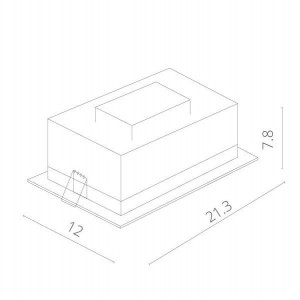 Точечный светильник Studio A3007PL-2WH