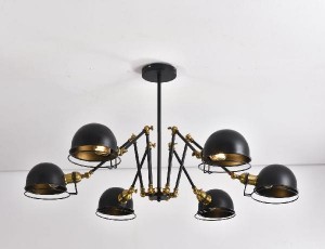 Потолочная люстра Valmonti LDP D015-6 BK