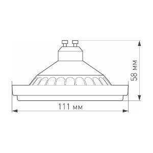 Лампочка светодиодная UNIT 025624